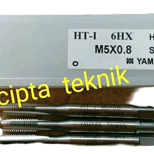 Hand Tap Yamawa M5 X 0,8 Handtap Yamawa M5 Pitch 0.8