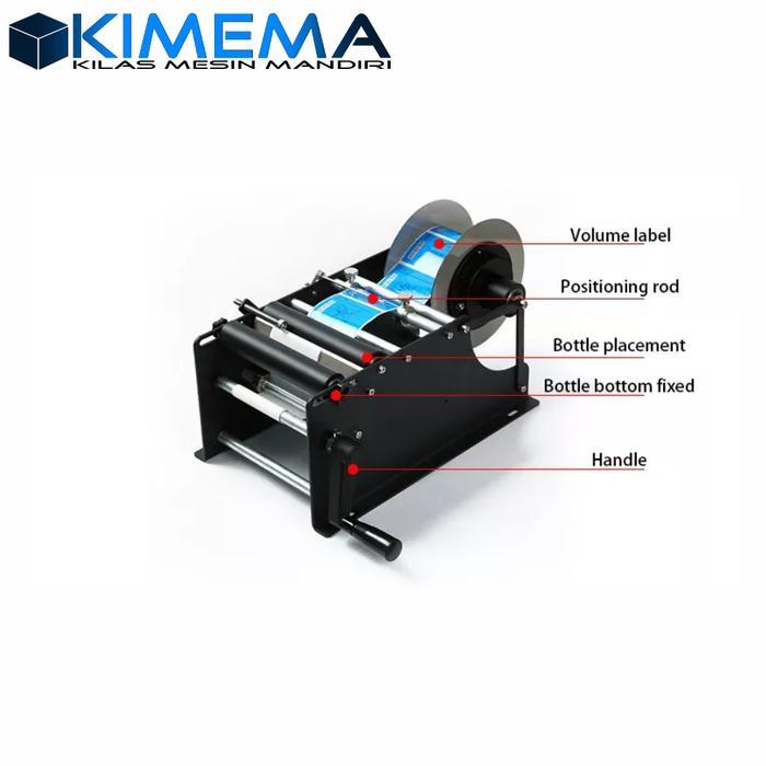 Mesin Labelling Botol Manual Sticker Label Alat tempel label stiker