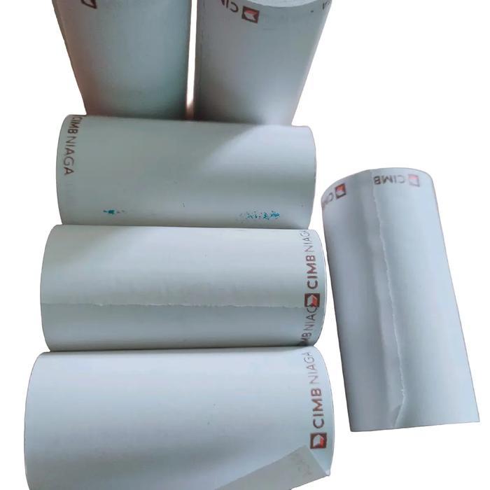 Kertas Struk Thermal Logo Cimb Niaga 57X30Mm Struk Printer Edc Roll