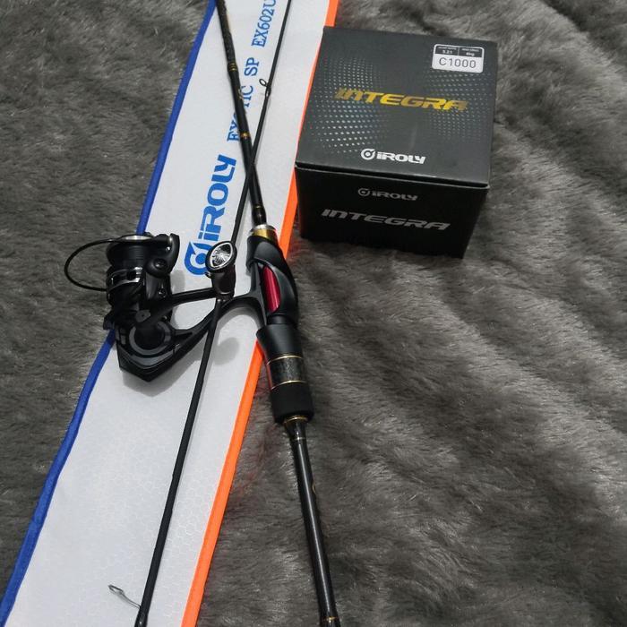 COMBO SET IROLY UL (ULTRA LIGHT) REEL IROLY INTEGRA & JORAN IROLY EXOTIC TYPE O ALAT PANCING