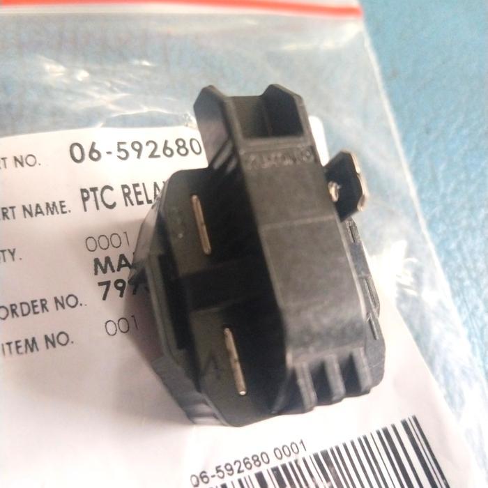 RELAY PTC KULKAS 1 PINTU PANASONIC ORIGINAL