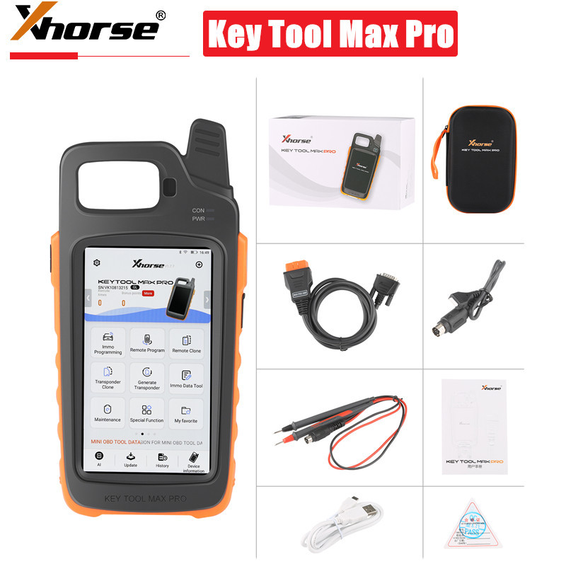 Newest Xhorse Vvdi Key Tool Max Pro With Mini Obd Tool Function Support Read Voltage And Leakage