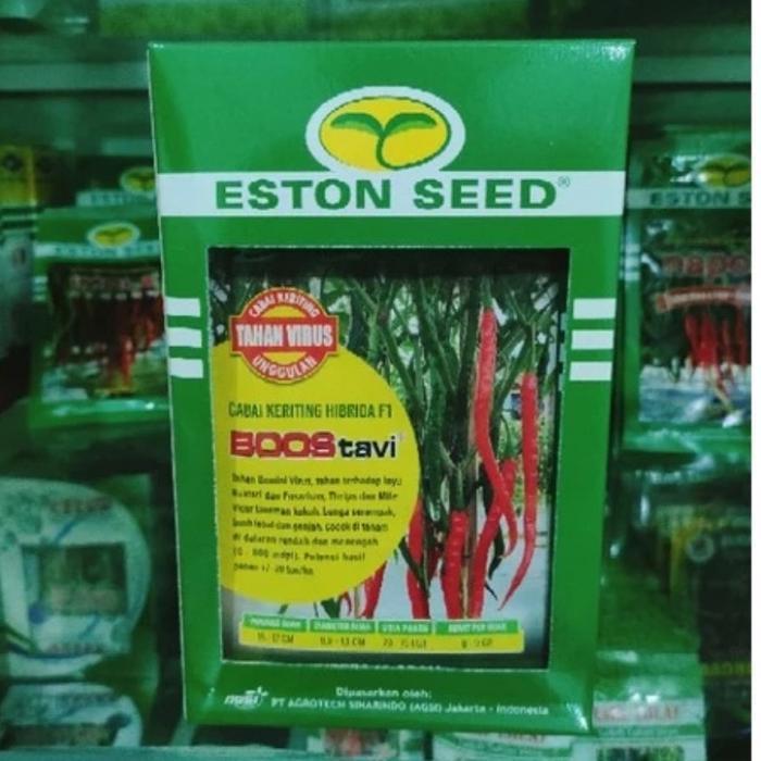 Benih Cmk Boos Tavi 10Gr tahan virus umur genjah produksi eston seed