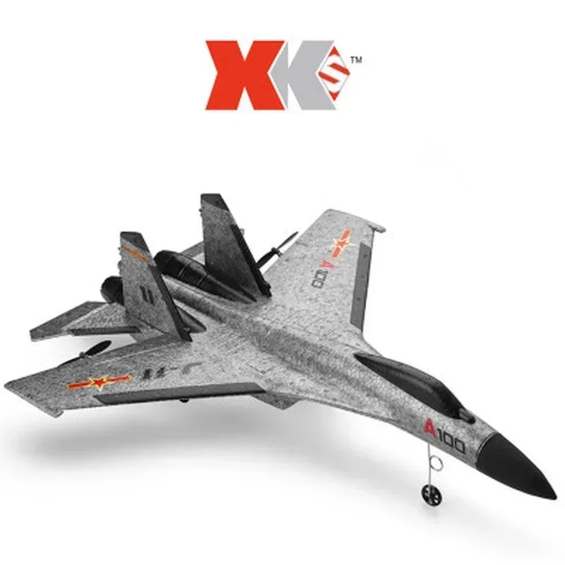 WLtoys XK A100 2.4GHz 3CH Remote Control Airplanes Radio Control Glider SU27 J-11 RC Foam Plane