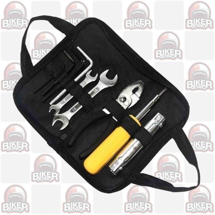 Toolspack Motor 8 Item - Krisbow Motocycle Tools Kit Biker