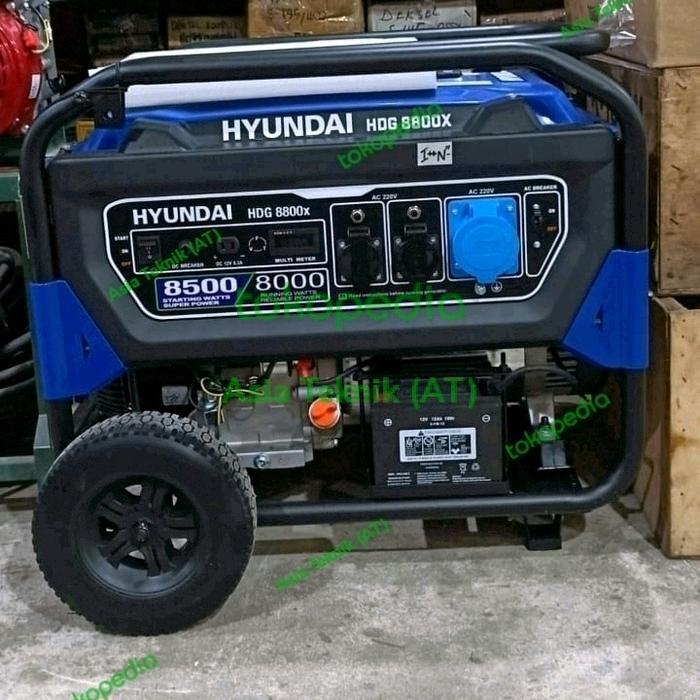 Genset 10 kva Hyundai Original HDG8800 X