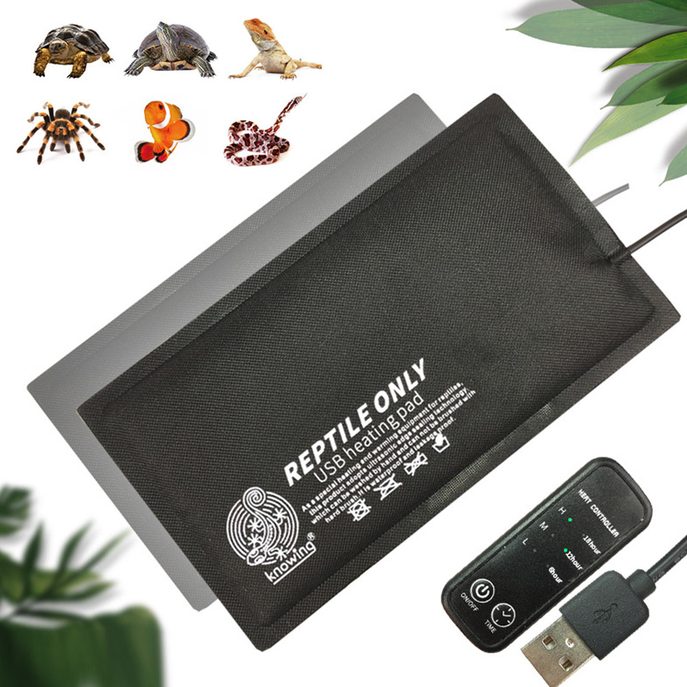 USB Interface Carbon Fiber Heating Pad Reptile Pet Autumn Winter Heating Pad Washable Heating Sheet