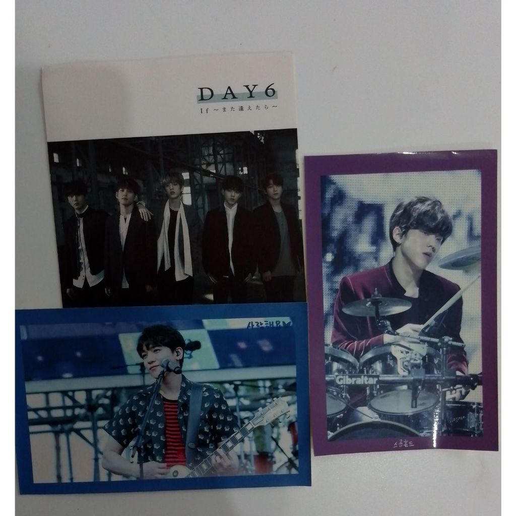 [READY STOCK] DAY6 Sticker Photocard Set (4 Type) - Official JYP Entertainment K-Pop Band Merchandis