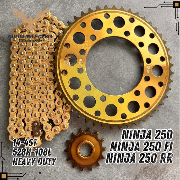 GEAR SET GIR SET RACING NINJA 250 SL MONO NINJA 250 FI 45T