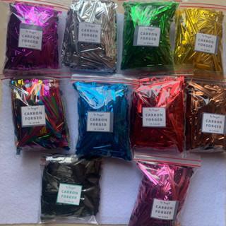 CARBON FORGED BESAR 10GR SERAT METALIK WARNA WARNI KEVLAR