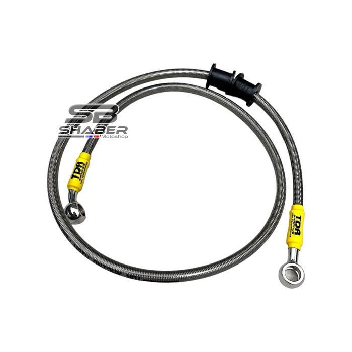 Selang Rem TDR 45CM Silver Titanium