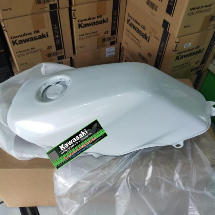 tangki ninja r tangki ninja ss putih polos original kawasaki