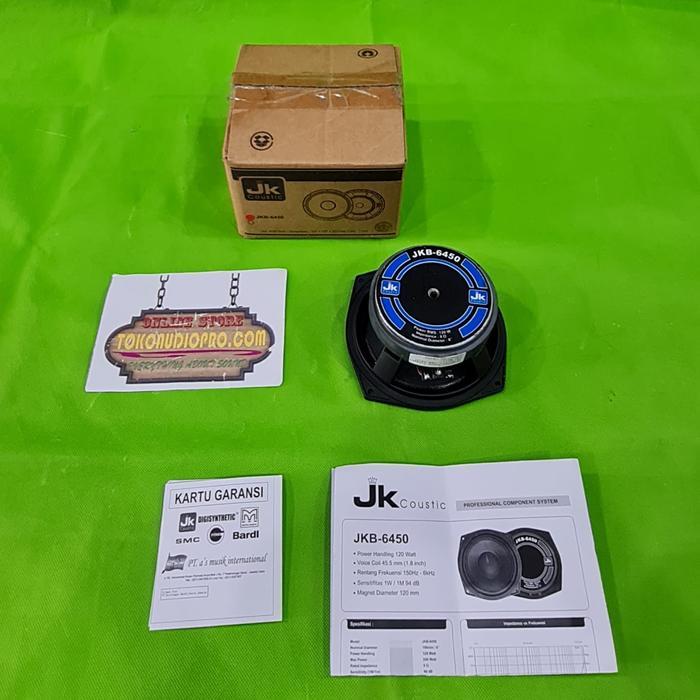 Jk Coustic Jkb6450 6 Inch Speaker Component Original Jkb-6450 Co