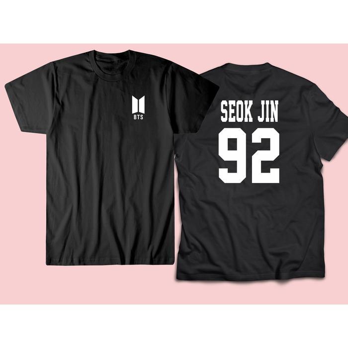 Hoofo Apparel Kaos BTS LOGO Kim taehyung Jungkook MEMBER ARMY V OVERSIZE TERMURAH WANITA PRIA Baju