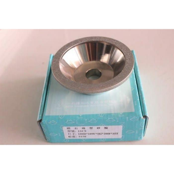 #150 Diamond Wheel Cbn Mangkok Batu Asah Carbide/Hss/Widia/Mangkok