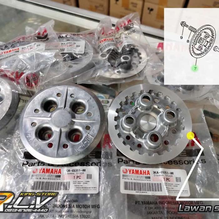 Lawan Satelit Kopling Rx King Original