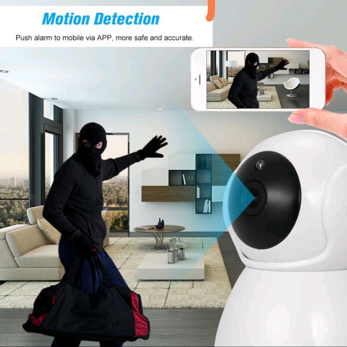 CCTV Snowman IP Camera Wireless V380 / V380Pro Wifi Full HD