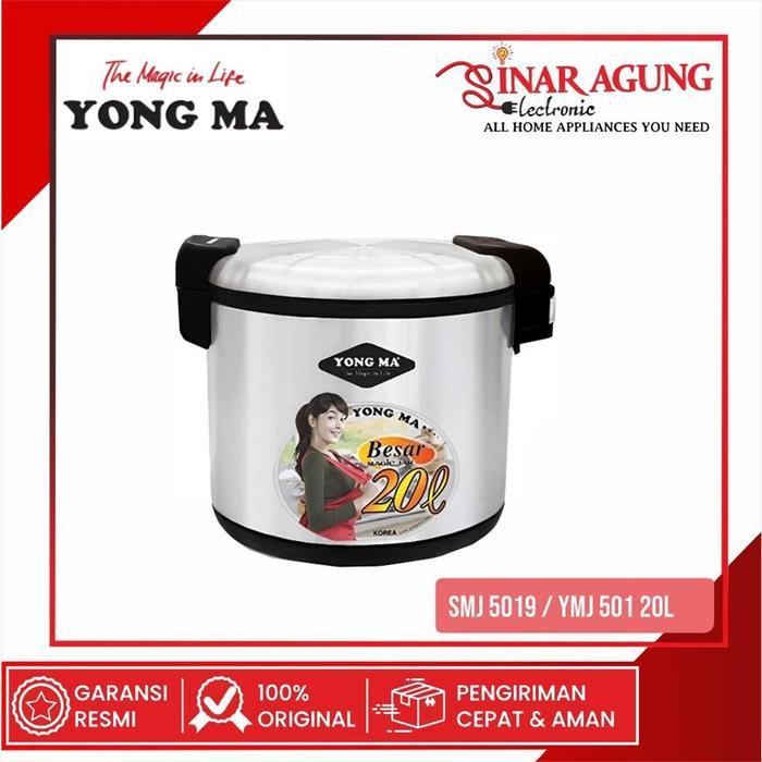 YONGMA SMJ5019 / SMJ-5019 RICE WARMER 20L - GARANSI RESMI