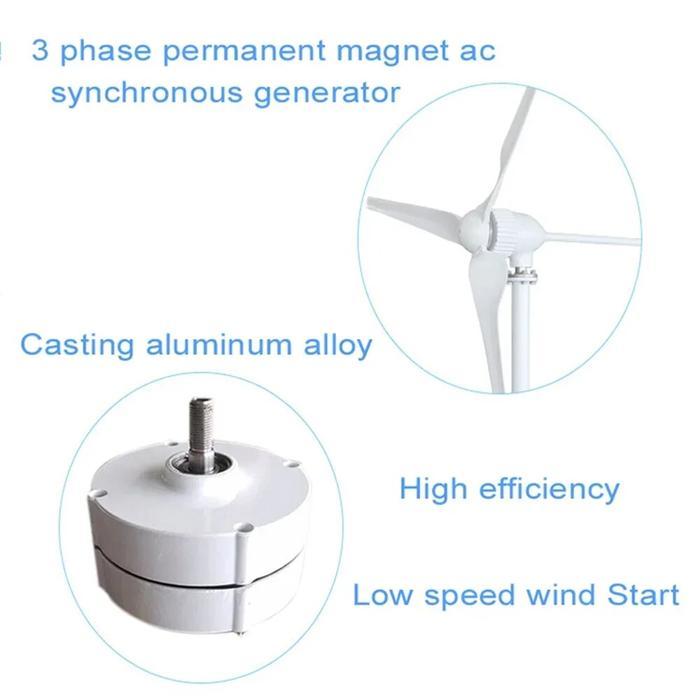 . DIDITO ENERGY WIND TURBINE AND WATER TURBINE LOW SPEED 100W 200W -