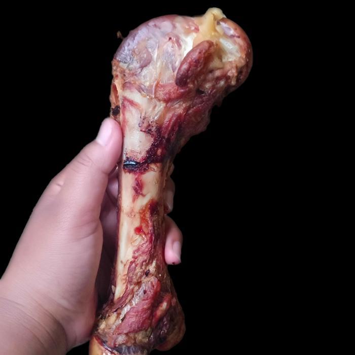 Roasted Pig Bone / Tulang Babi Panggang / Cemilan Anjing/ Dog Snack Tbk
