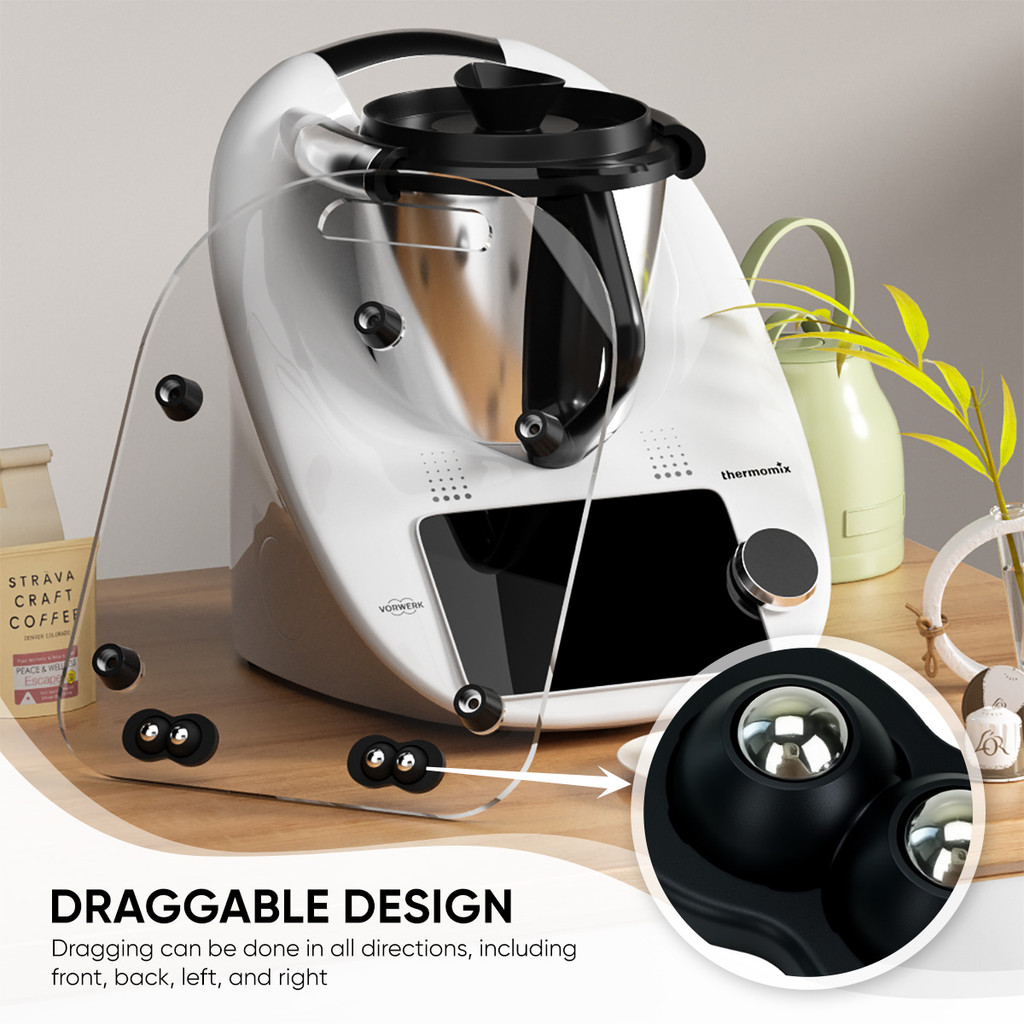 Thermomix Tm5 Tm6 Mixer Processor Sliding Pad Countertop Appliances Assisted Sliding Pad Kitchen