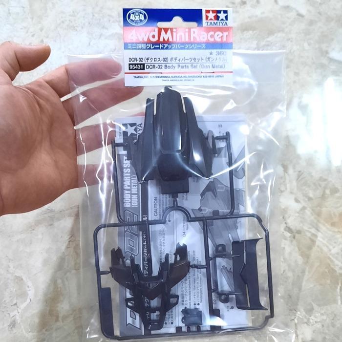 Tamiya 95431 DCR-02 Body Part Set Gun Metal