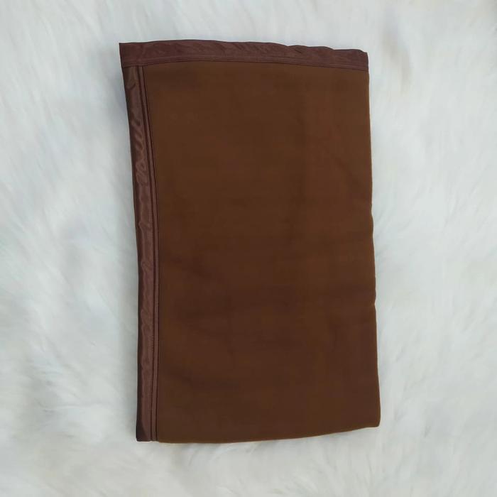 ORIGINAL Selimut VICTORY coklat polos polar fleece microfiber hotel / asrama / homestay / guest