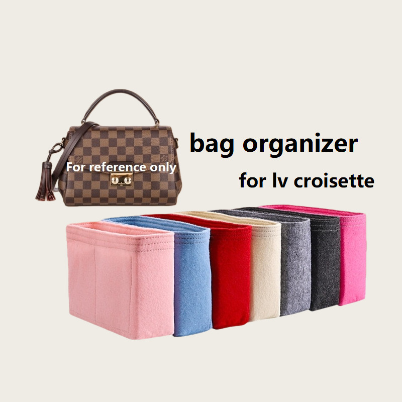 Bag Organizer For Lv Croisette Makeup Bag Insert Customized Color