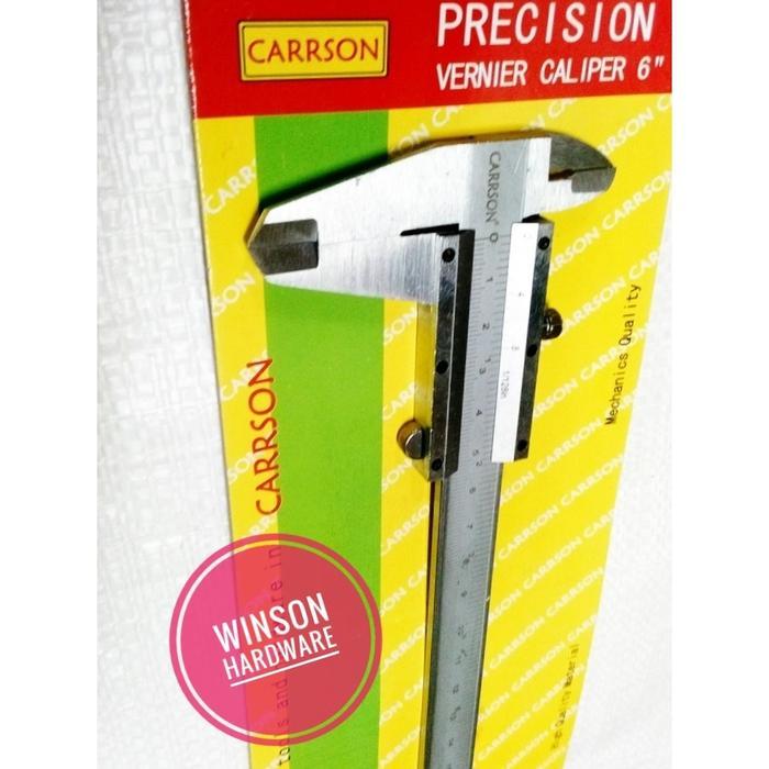 Sikmat manual 6" Carrson / Jangka Sorong / Vernier Caliper