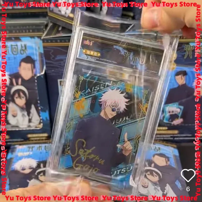 Genuine Jujutsu Kaisen Card Polaroid Acrylic Photo Card Gojo Satoru Geto Fushiguro Shinobu Anime