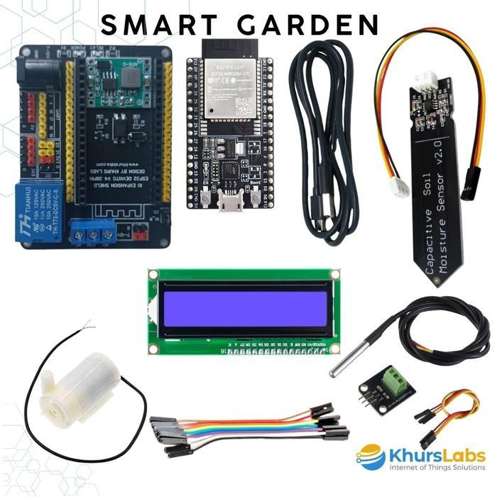 PENYIRAMAN TANAMAN OTOMATIS SMART GARDEN ONLINE - IOT CONTROL DAN MONITORING TRAINER KIT
