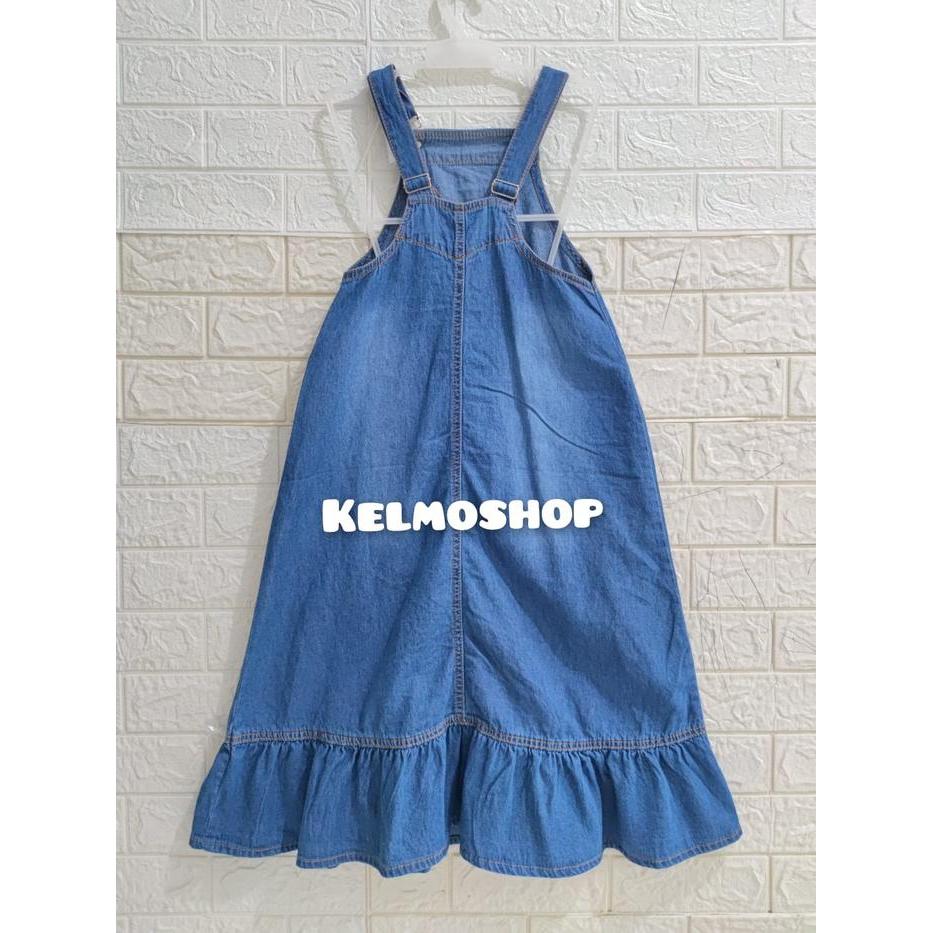 RKPJ/overall/wearpack/jumsuit/rok kodok panjang jeans anak perempuan berkualitas/jumsuit anak/baju