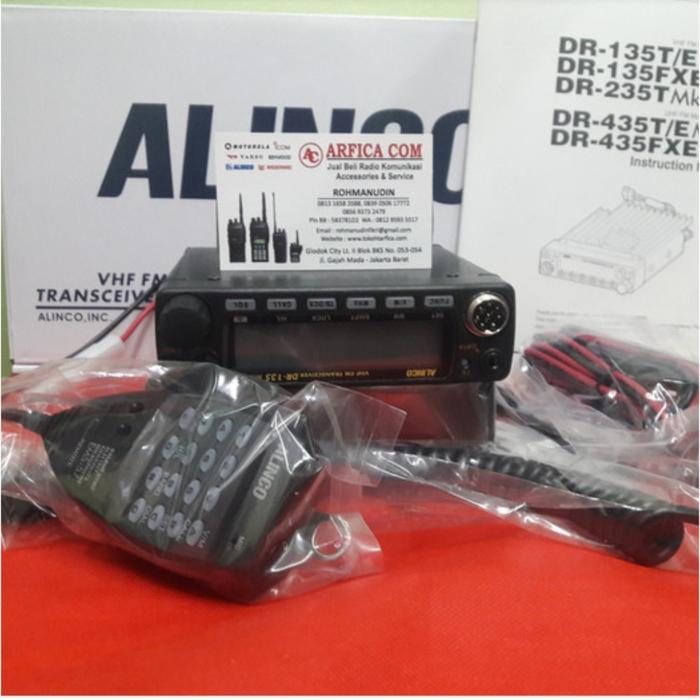 RADIO RIG ALINCO ALINCO DR-135 MK3 DR 135 / ALINCO DR 135 VHF GARANSI WALKIE TALKIE