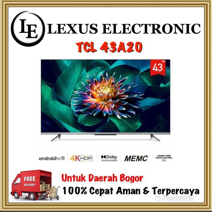 TCL ANDROID TV 43 INCH | 43A20 | A20 | ANDROID 11