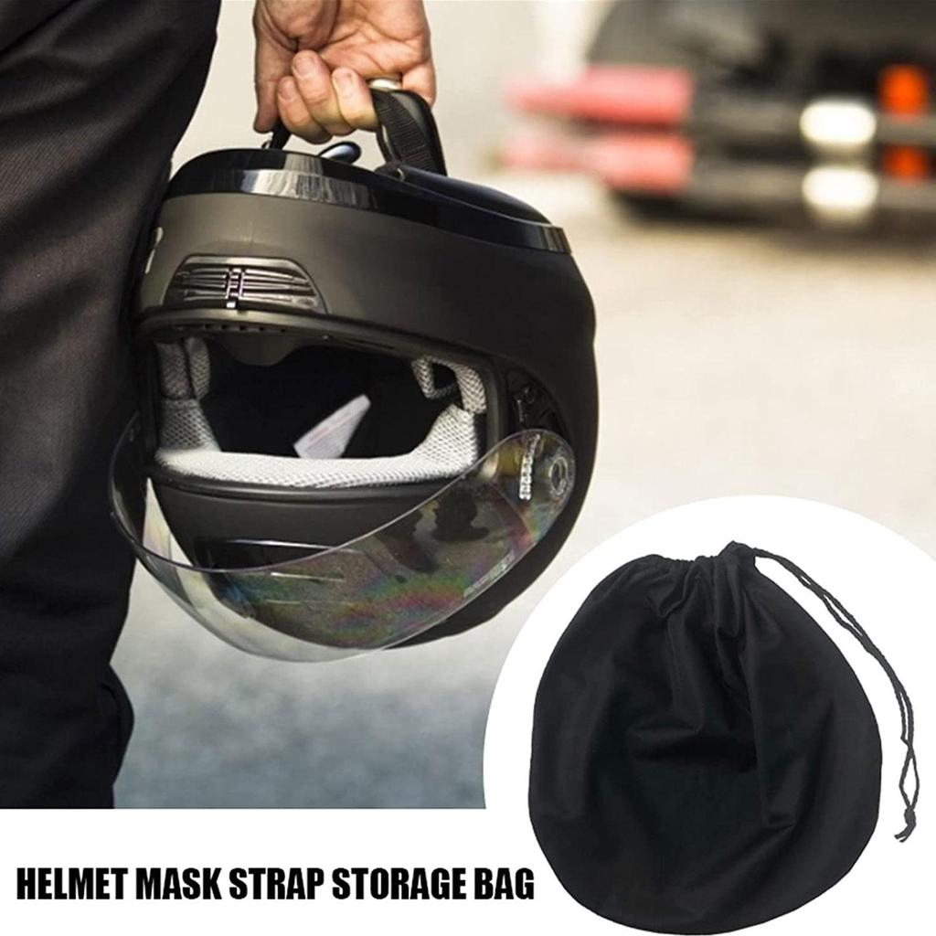 Helmet Storage Bag Lightweight Helmet Bag Dirt Resistant Drawstring Design Useful Anti Corrosion Hel