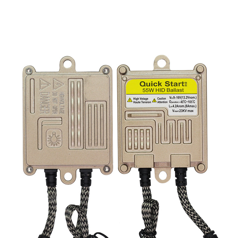 Buildreamen2 AC HID Xenon Ballast 55W 12V Silm Digital Block Ignition Ballast For Car Xenon Bulb H1