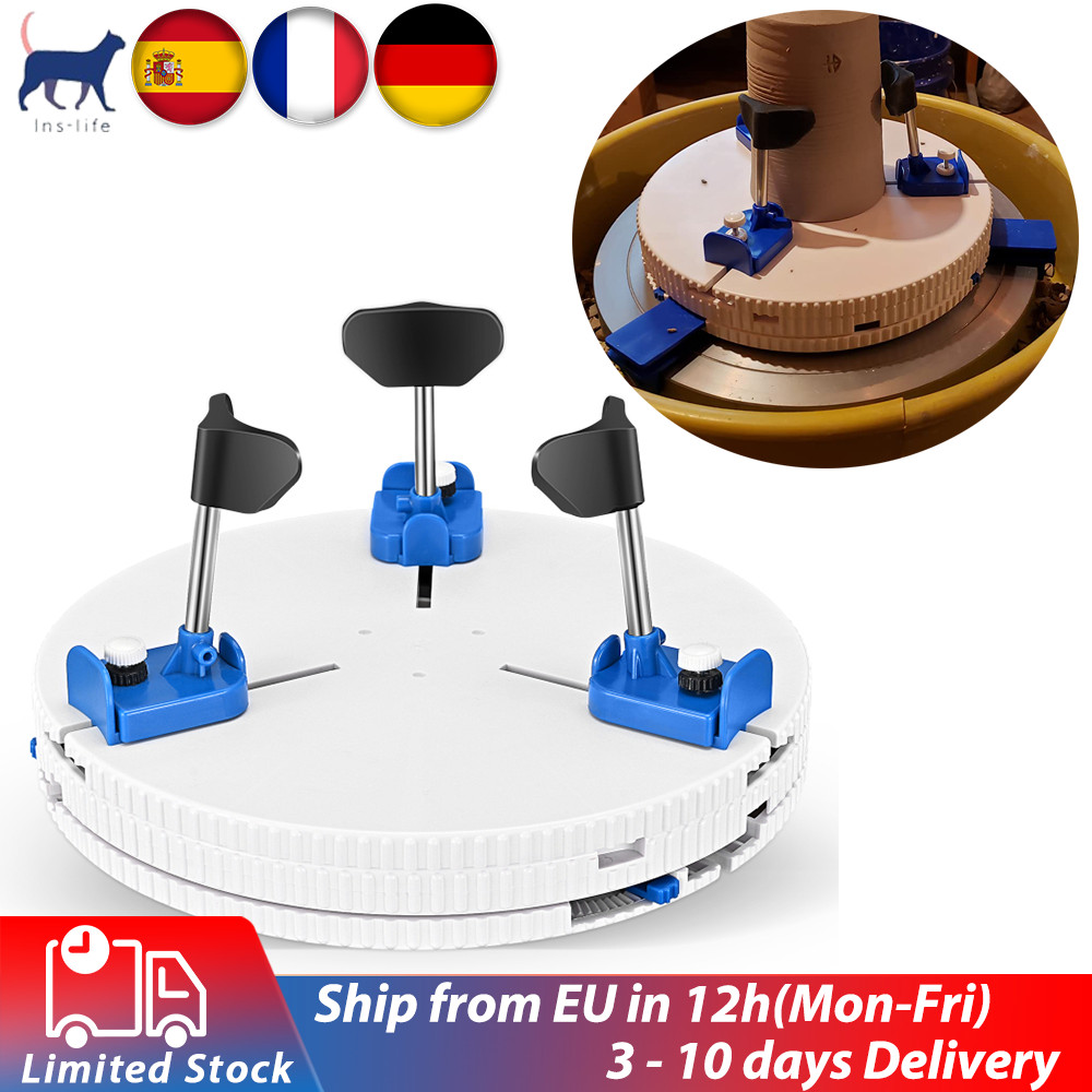 Pottery Wheel Holder Clip Pottery Machine Turntable Polymer Scraping Modelling Repair Tools Pottery
