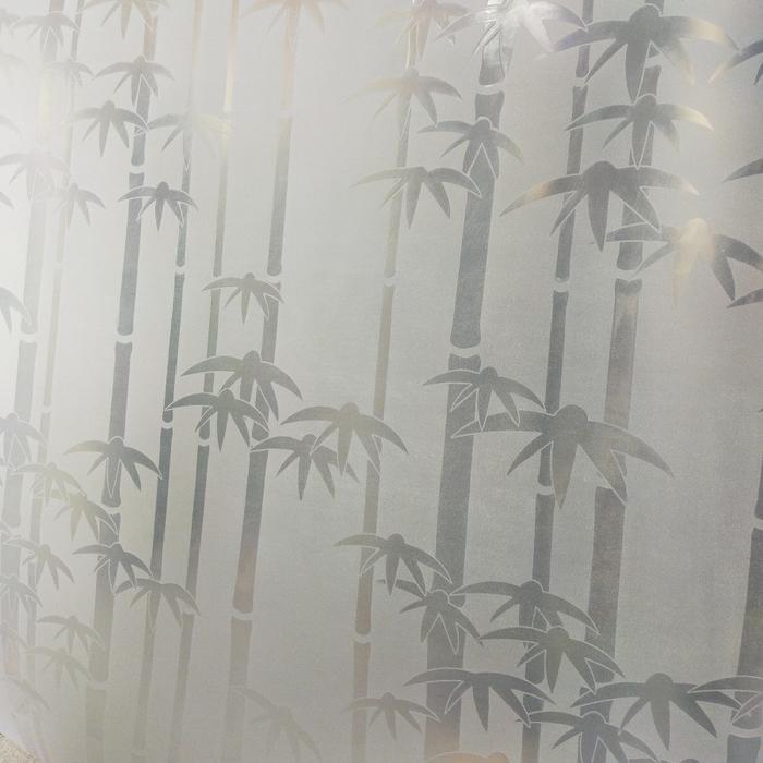 Fiber Pagar Plastik Penutup Pagar Motif Bambu Lite