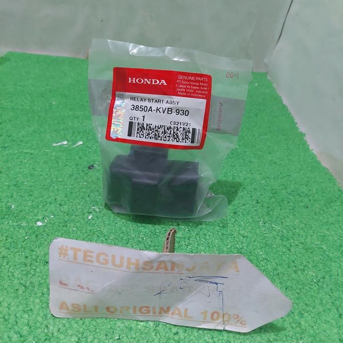 Ready Bendik Relay Starter Stater Assy 3850A-KVB-930 Beat Spacy Sccopy Honda