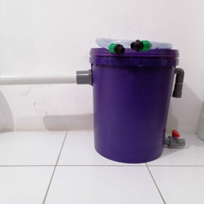 Best Seller Filter Tabung Kolam Ikan Koi Hias Aquaponik Paket (Tanpa Pompa Air) Original