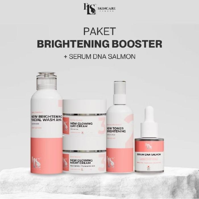 PAKET BUNDLING BOSTEER LS SKINCARE DAN SERUM DNA SALMON