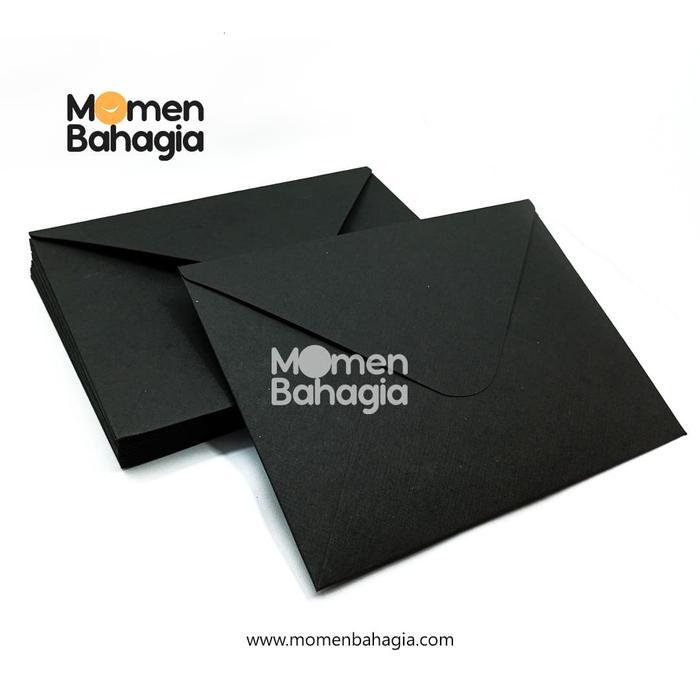 Amplop A5 Tebal Premium Hitam 16x22 Rounded