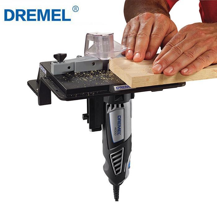 PORTABLE ROTARY TOOL ROUTER TABLE FOR DREMEL GRINDERS 3000/4000 WOODWORKING ATTACHMENT DREMEL 231