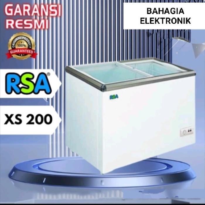RSA Sliding Chest Freezer 171 Liter XS-200