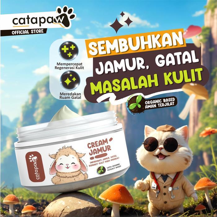 CATAPAW Salep Obat Jamur Kucing Anjing Gatal Gudik Koreng