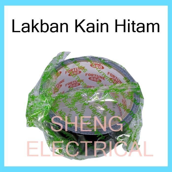 "New" Cloth Tape/ Lakban Kain Hitam Besar