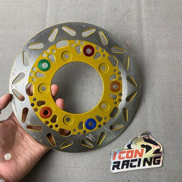 Stok Baru Piringan Cakram Variasi Standar Model Bulat Vario150 New Lubang baut 5