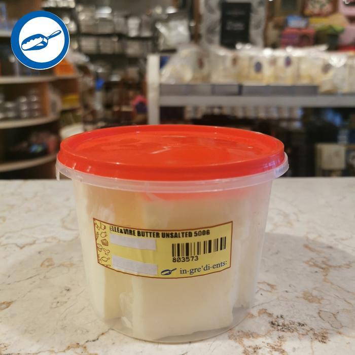 ELLE & VIRE BUTTER UNSALTED 500Gr Butter tawar elle & vire