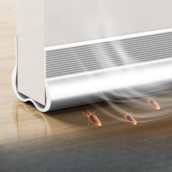 Penutup Celah Bawah Pintu Rumah Lis List Karet Tutup Lubang Penghalang Debu Serangga Kecoa