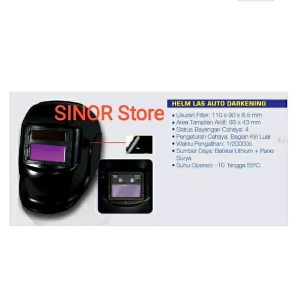 Helm Las Otomatis Auto Darkening Helm Las Safety Otomatis Kedok Las
